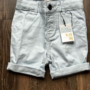 Primark Soft Blue Baby Shorts